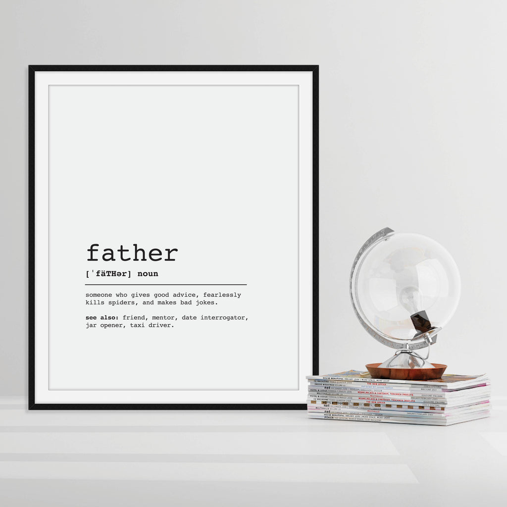 Father's Day Art Prints and Gifts Dad Will Love
