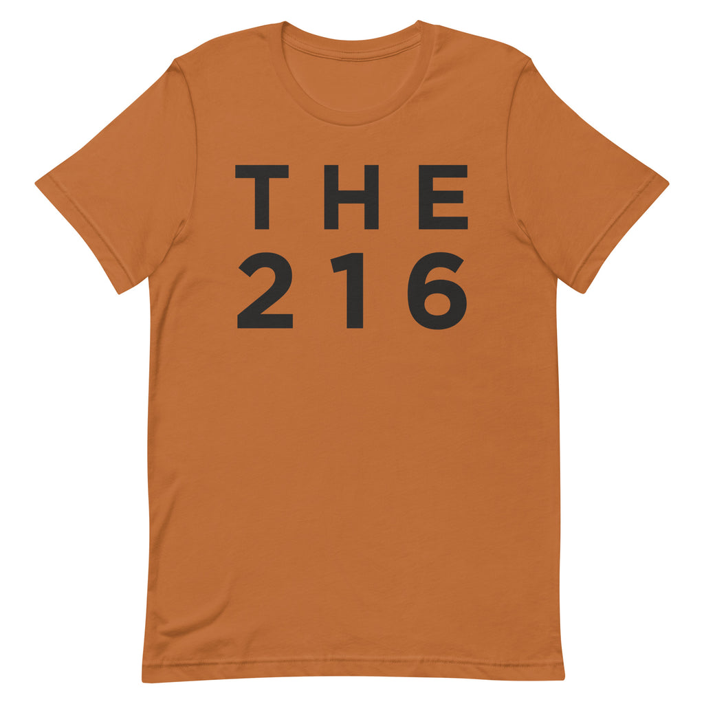 The 216 Cleveland Area Code T-Shirt