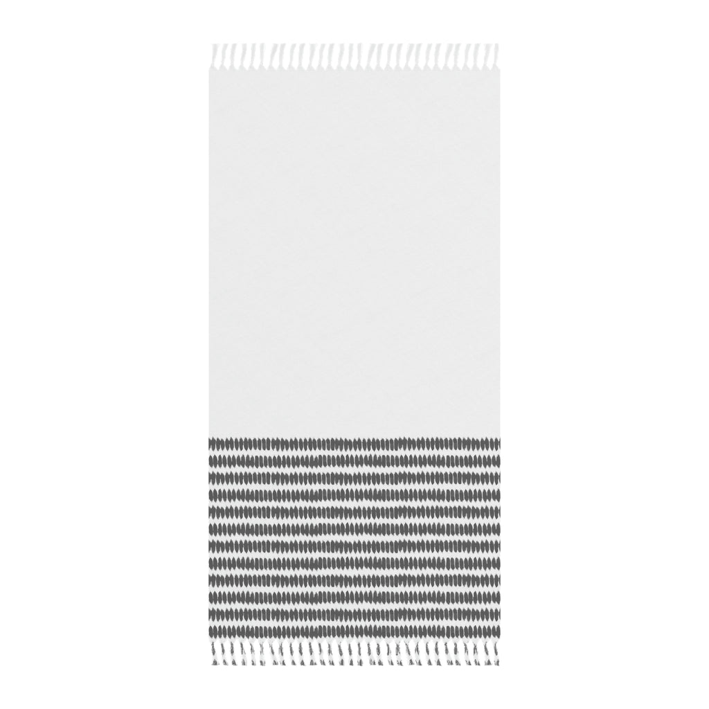 Lightweight Black and White Woven Throw - Culver and Cambridge - Minimalist Home Decor