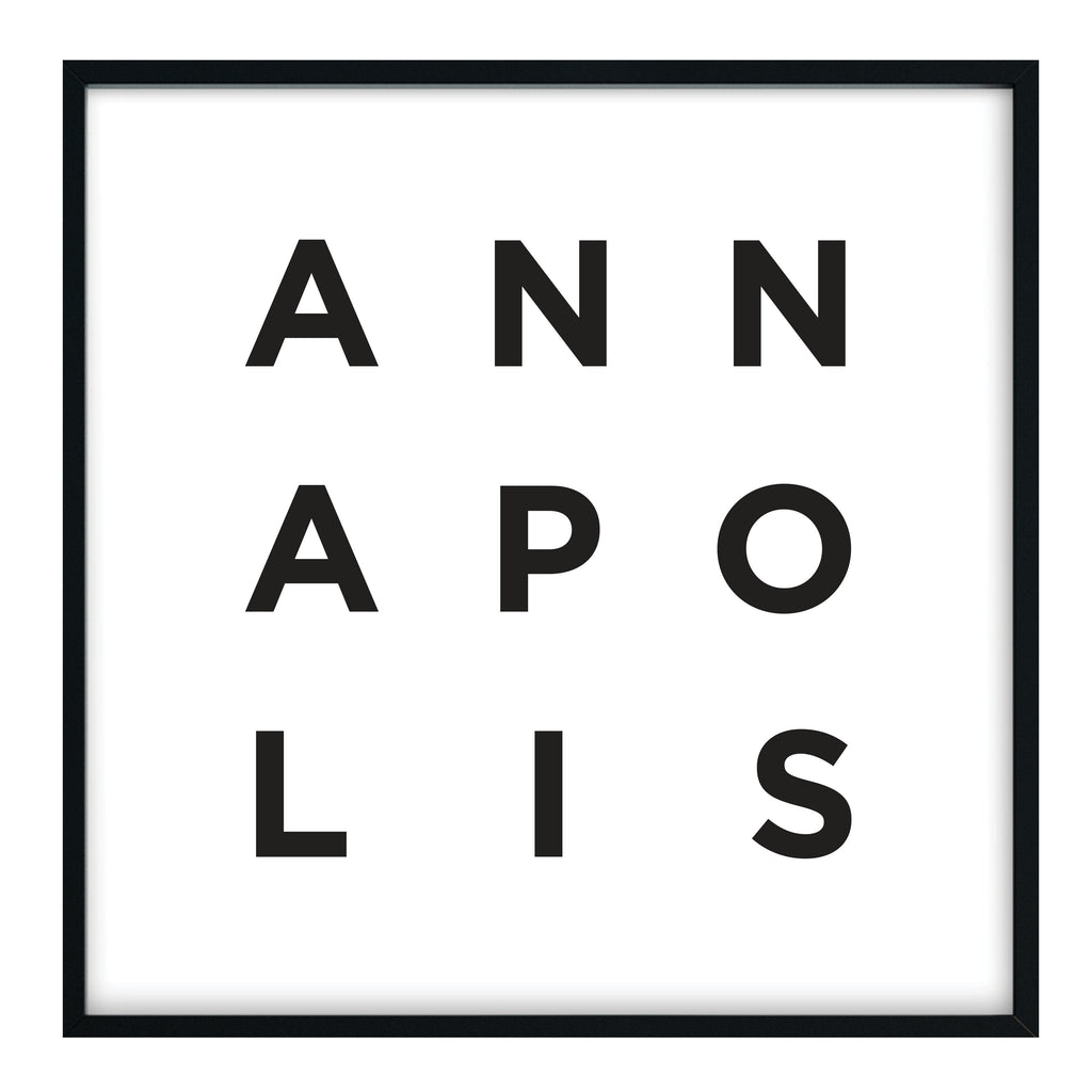 Minimalist Annapolis Print