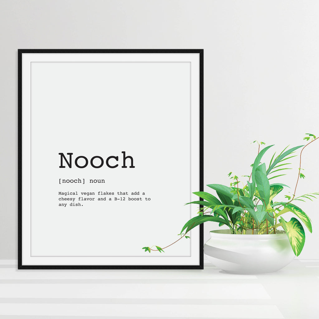 Nooch Definition Print: Modern Art Prints by Culver and Cambridge