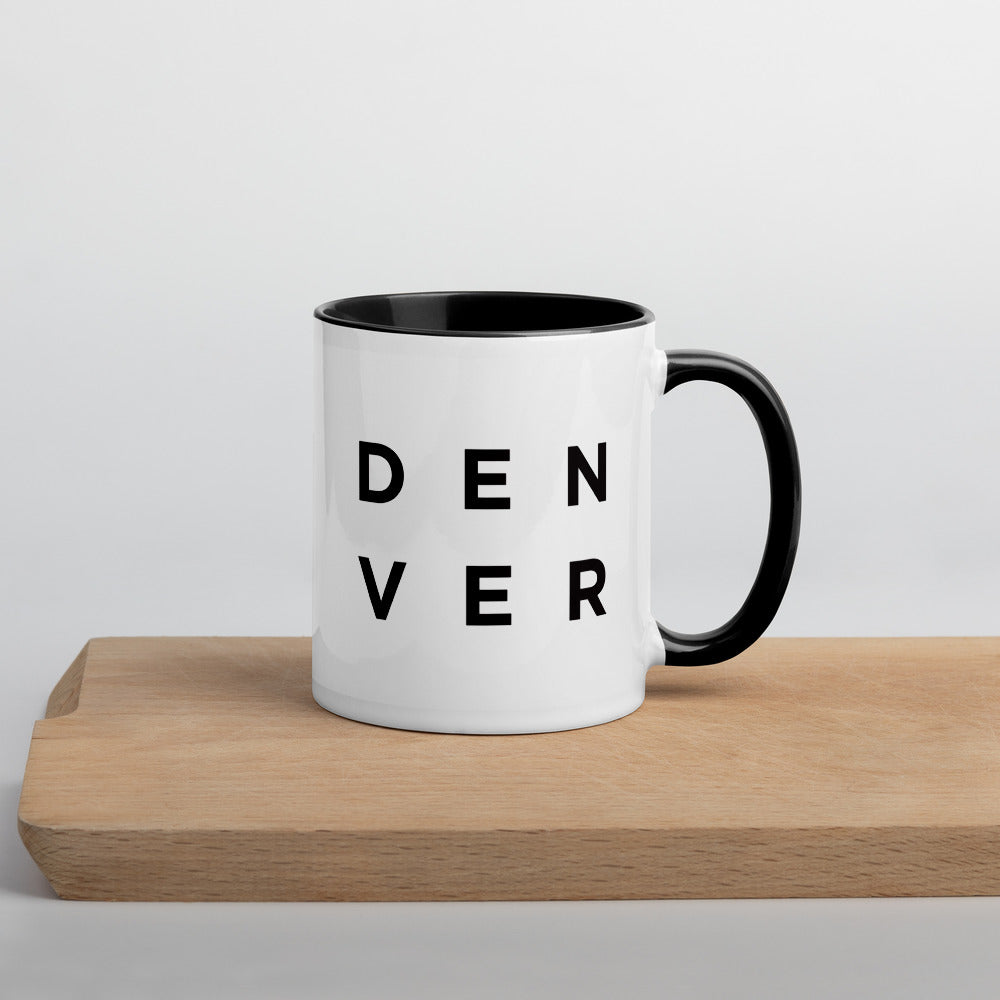 Minimalist Denver Mug by Culver and Cambridge - Prints and Gifts