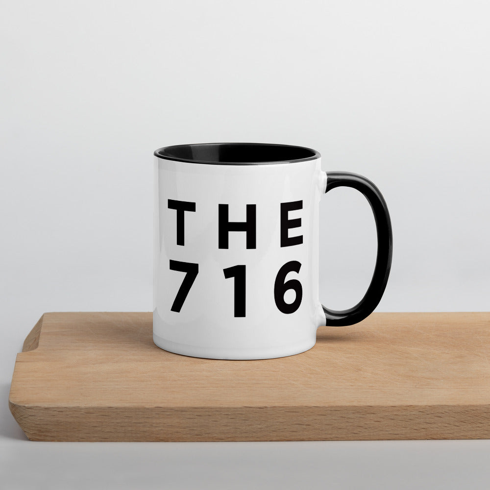 The 716 - Buffalo Area Code Mug: Minimalist Art Prints and Gifts