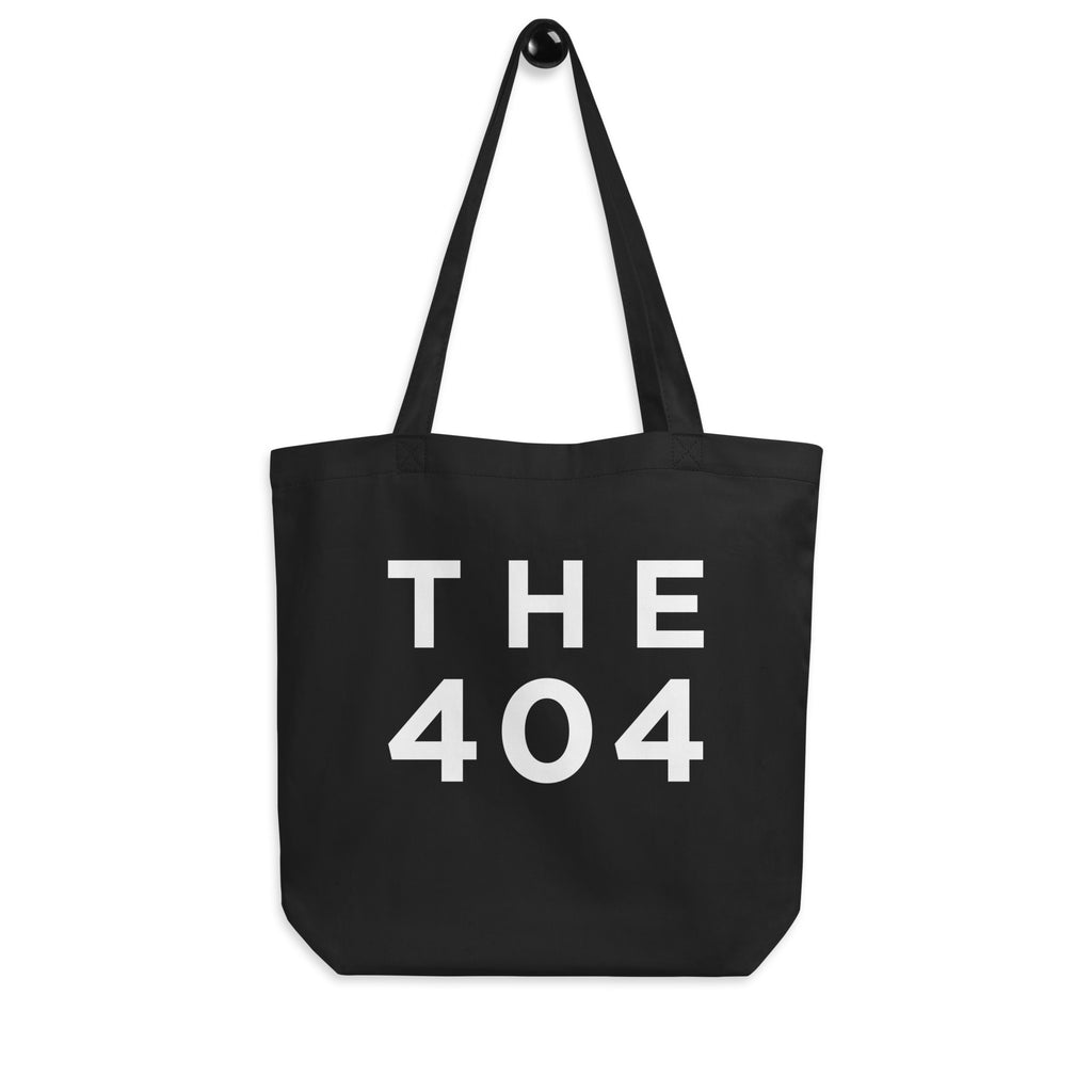 The 404 Atlanta Area Code Organic Cotton Tote Bag