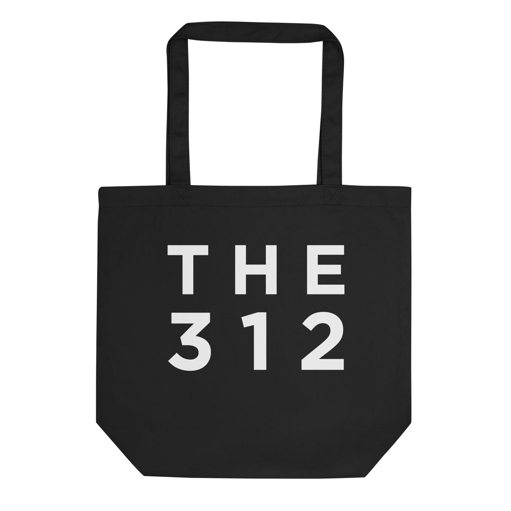 The 312 Chicago Area Code Organic Cotton Tote Bag