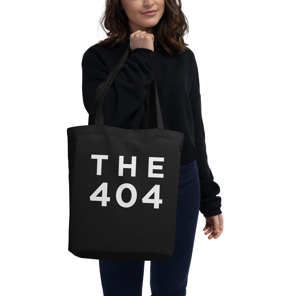 The 404 Atlanta Area Code Organic Cotton Tote Bag