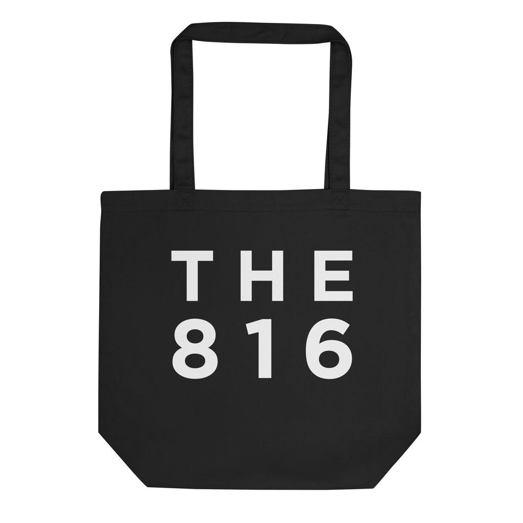 The 816 Kansas City Area Code Organic Cotton Tote Bag
