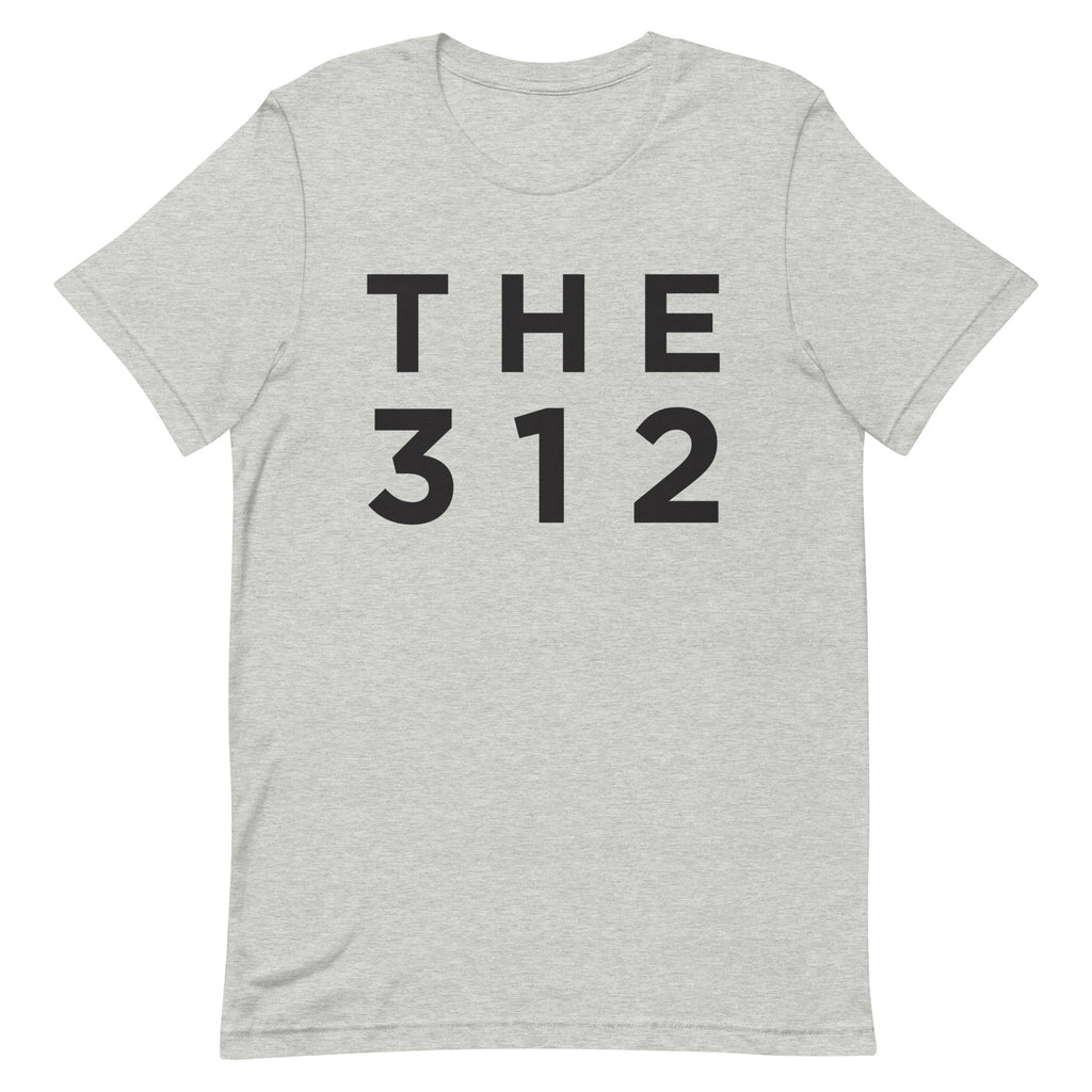 The 312 Chicago Area Code T-Shirt
