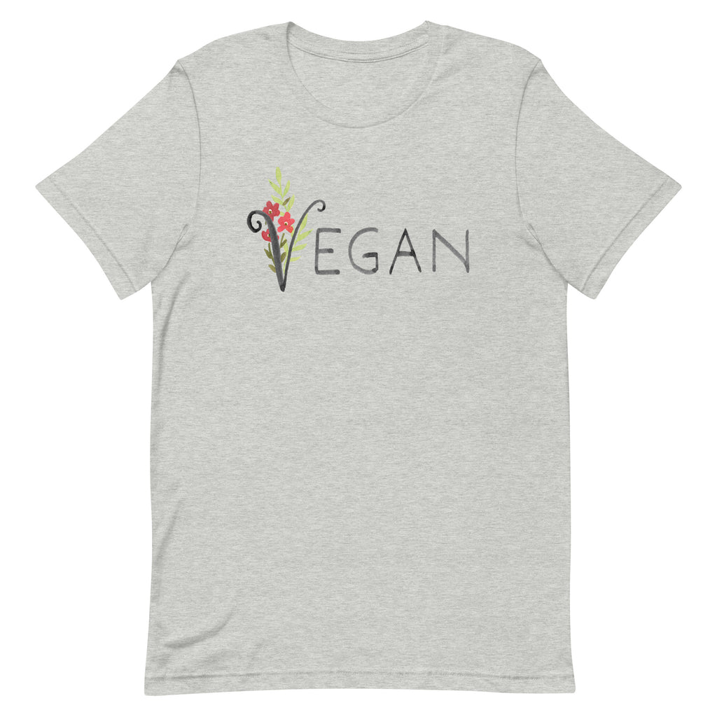 Vegan Floral T-Shirt
