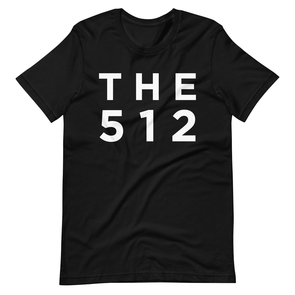 The 512 Austin Area Code T-Shirt