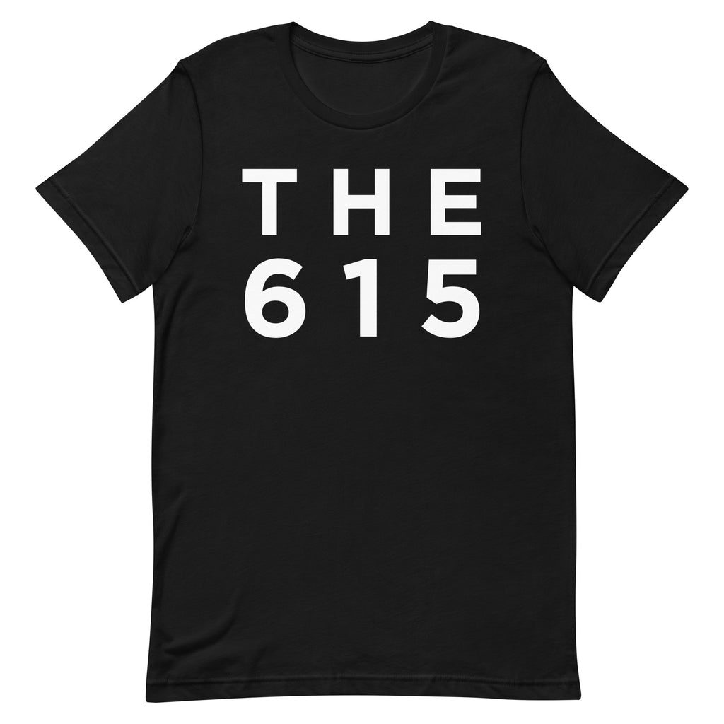 The 615 Nashville Area Code T-Shirt