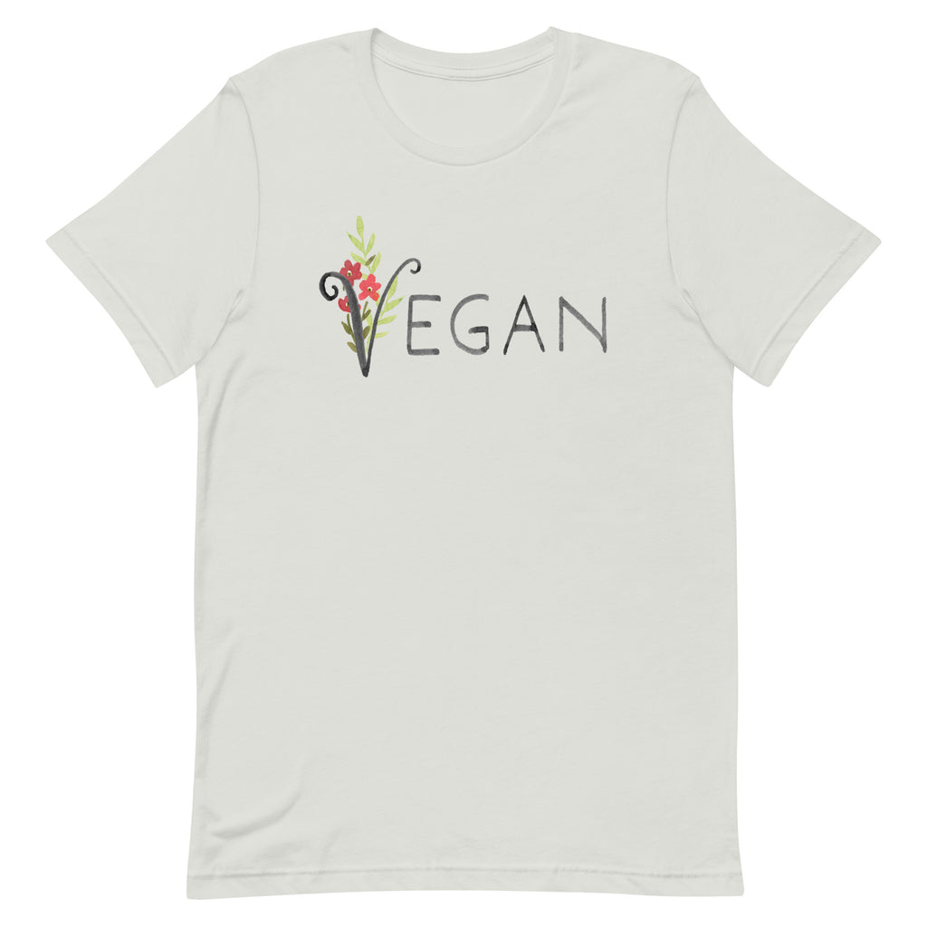 Vegan Floral T-Shirt