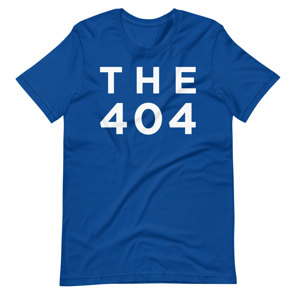 The 404 Atlanta Area Code T-Shirt