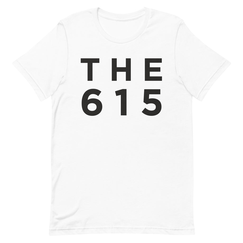 The 615 Nashville Area Code T-Shirt