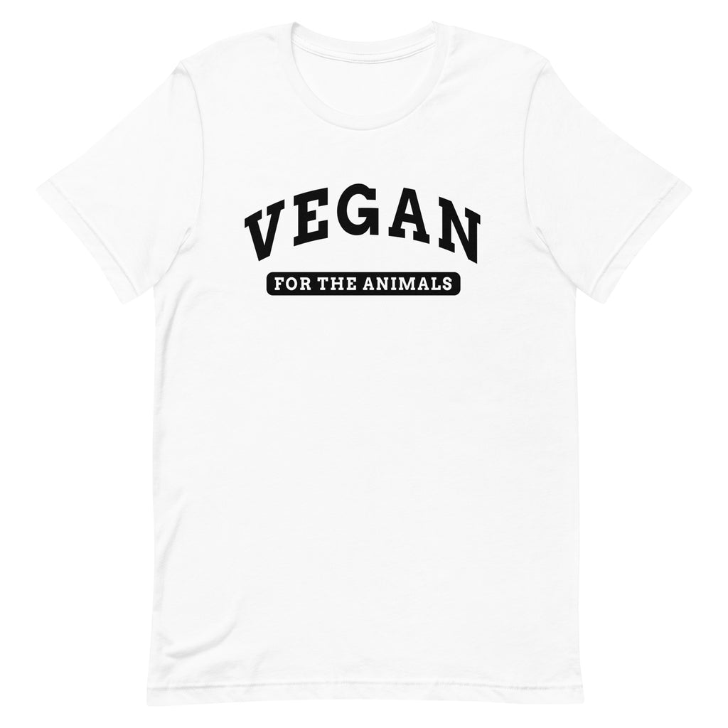 Vegan College-Style Unisex T-Shirt