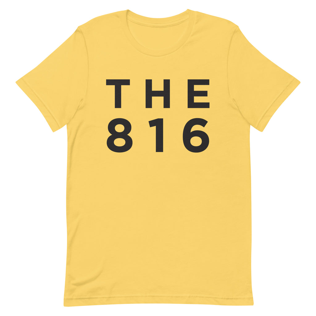 The 816 Kansas City Area Code T-Shirt