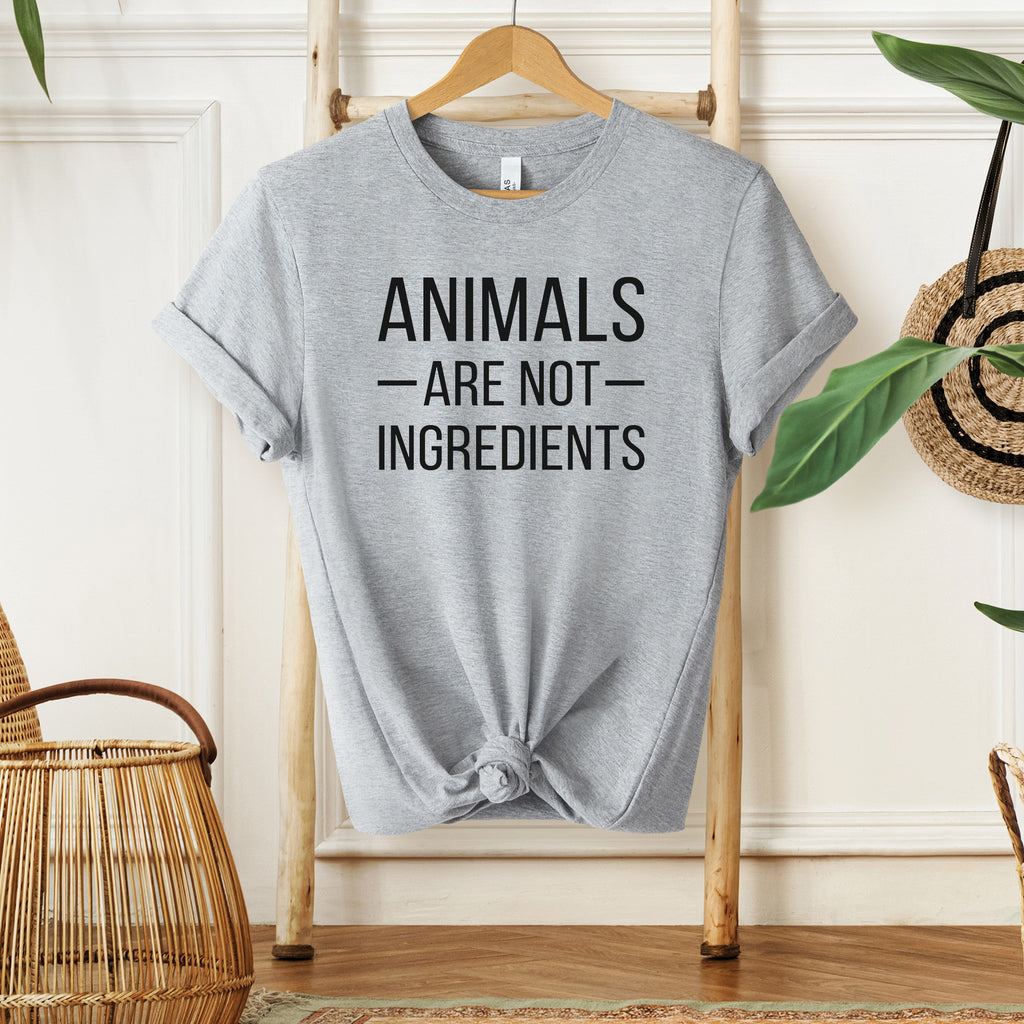 Animals Are Not Ingredients Vegan T-Shirt