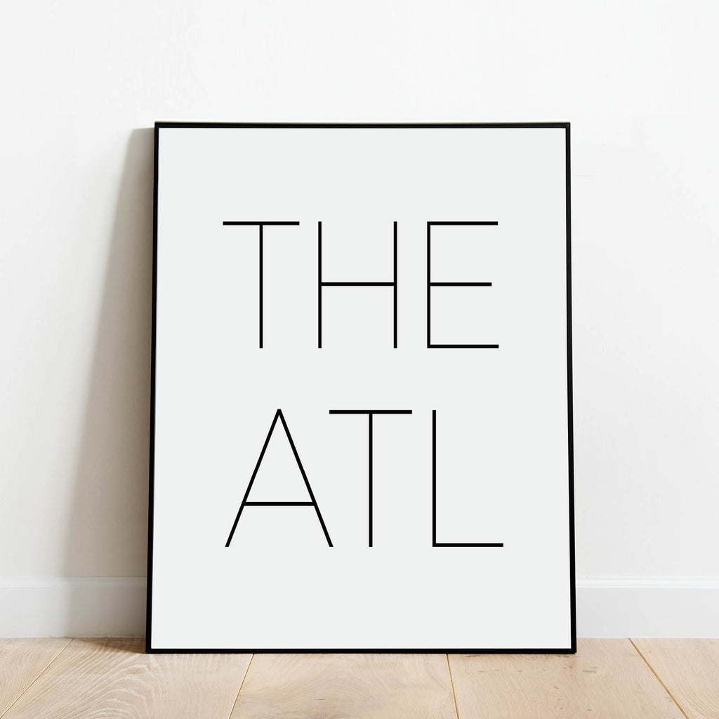 THE ATL Atlanta Print: Modern Art Prints by Culver and Cambridge