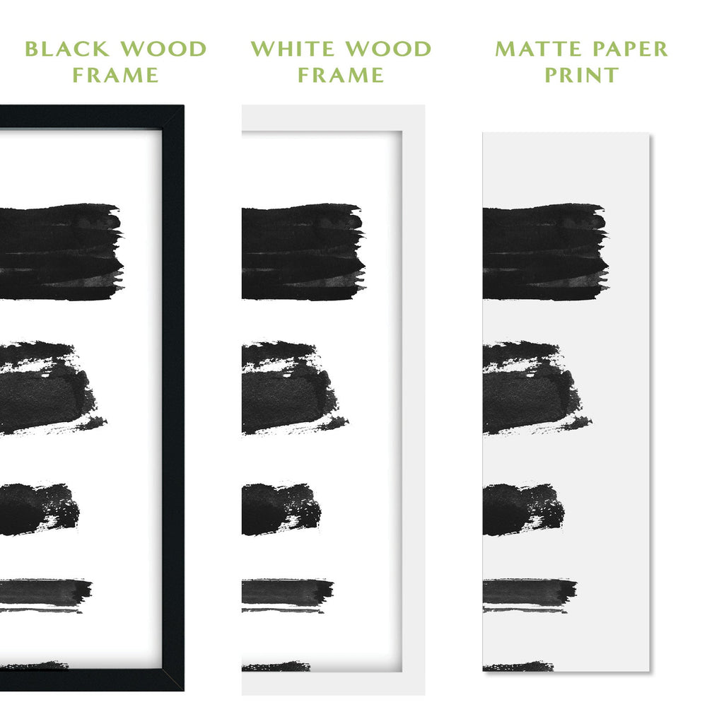 Art Print Framing Options - Modern Minimalist Home Decor by Culver and Cambridge