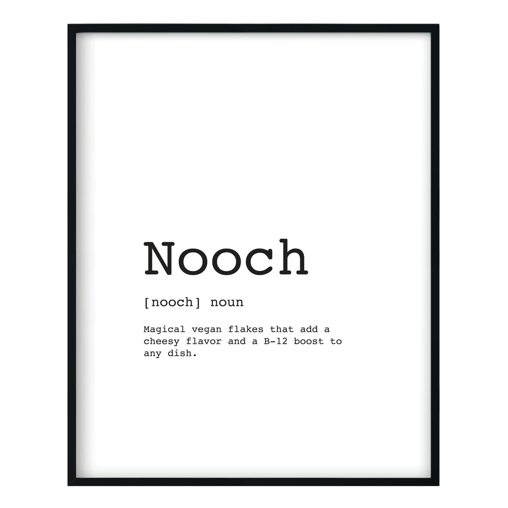 Nooch Definition Print