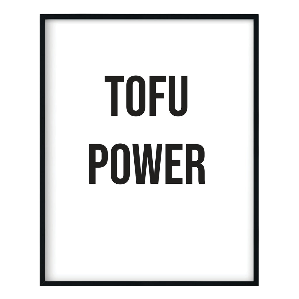 Tofu Power Print