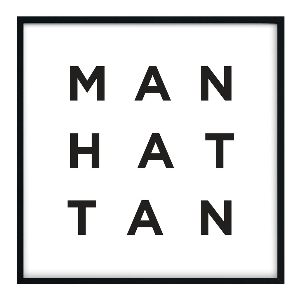 Minimalist Manhattan Print