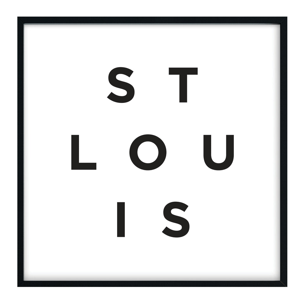 Minimalist St Louis Print