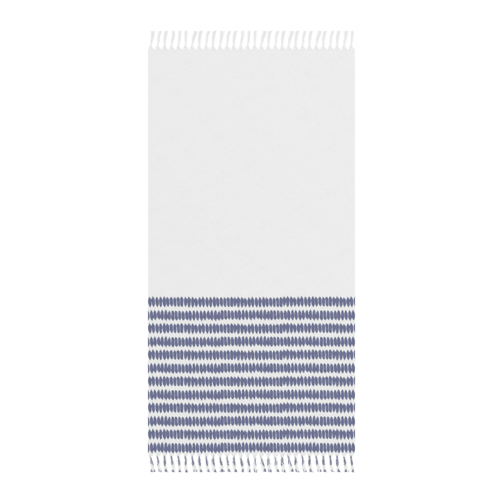 Blue and White Ocean Lightweight Throw - Culver and Cambridge - Minimalist Home Decor