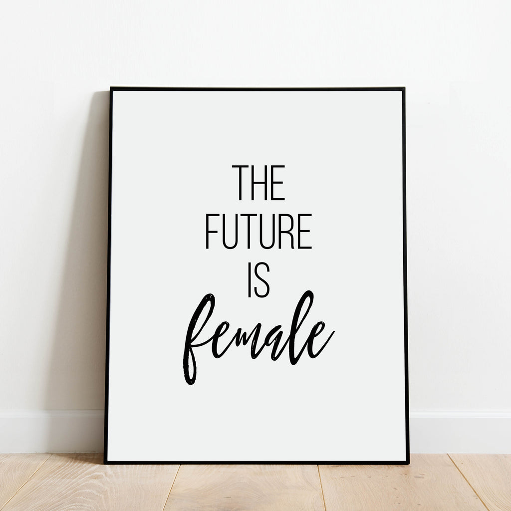 The Future is Female Print: Modern Art Prints by Culver and Cambridge