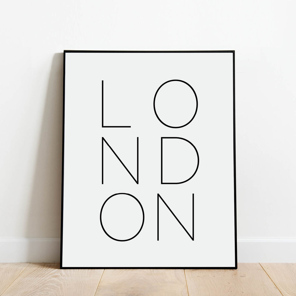 London Print: Modern Art Prints by Culver and Cambridge