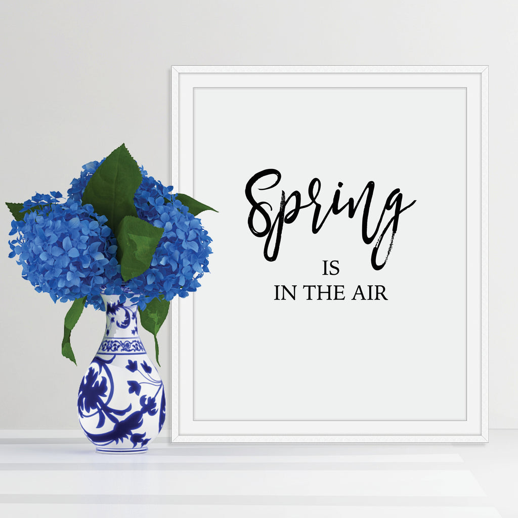 Spring is in the Air Print: Modern Art Prints by Culver and Cambridge