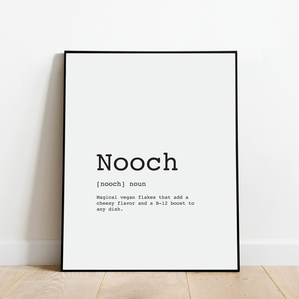 Nooch Definition Print: Modern Art Prints by Culver and Cambridge