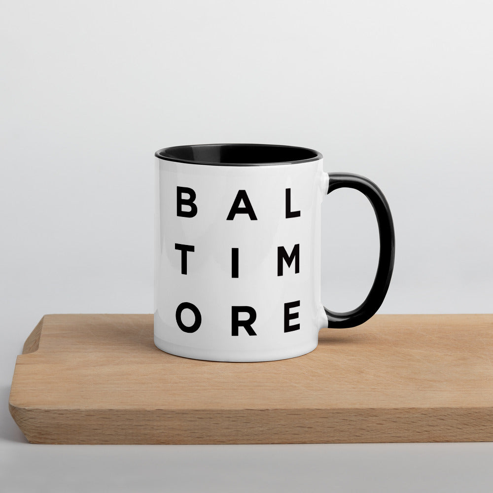 Minimalist Baltimore Mug by Culver and Cambridge - Prints and Gifts
