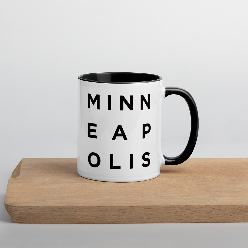 Minimalist Minneapolis Mug by Culver and Cambridge - Prints and Gifts