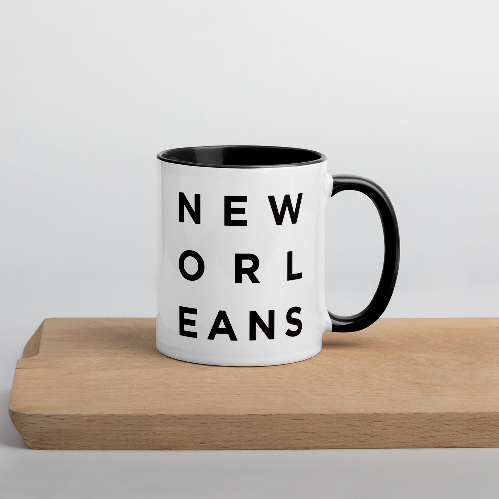 Minimalist New Orleans Mug by Culver and Cambridge - Prints and Gifts