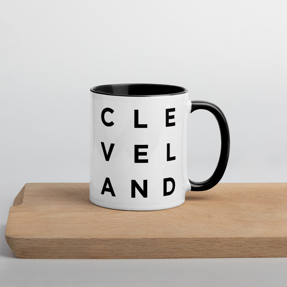 Minimalist Cleveland Mug by Culver and Cambridge - Prints and Gifts